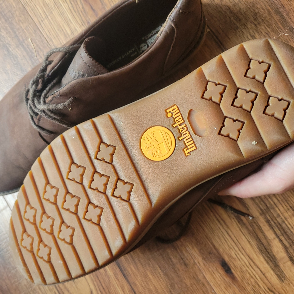 Timberland Men's Brown Leather Shoes